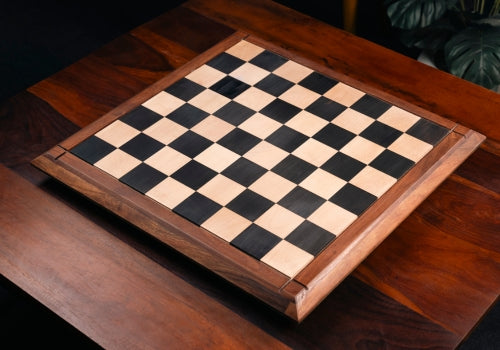 Ebony Wood Chess Board