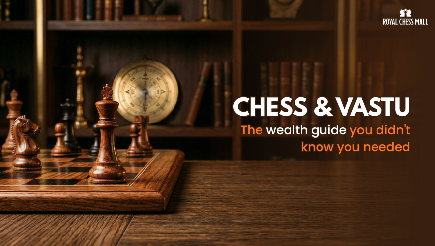 Discover chess board Vastu tips to attract career growth & wealth. Learn the ideal directions for placing your luxury wooden chess set at home.