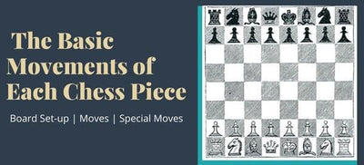 Chess In A Nutshell – Basic Movements Of Each Chess Piece And Special Moves