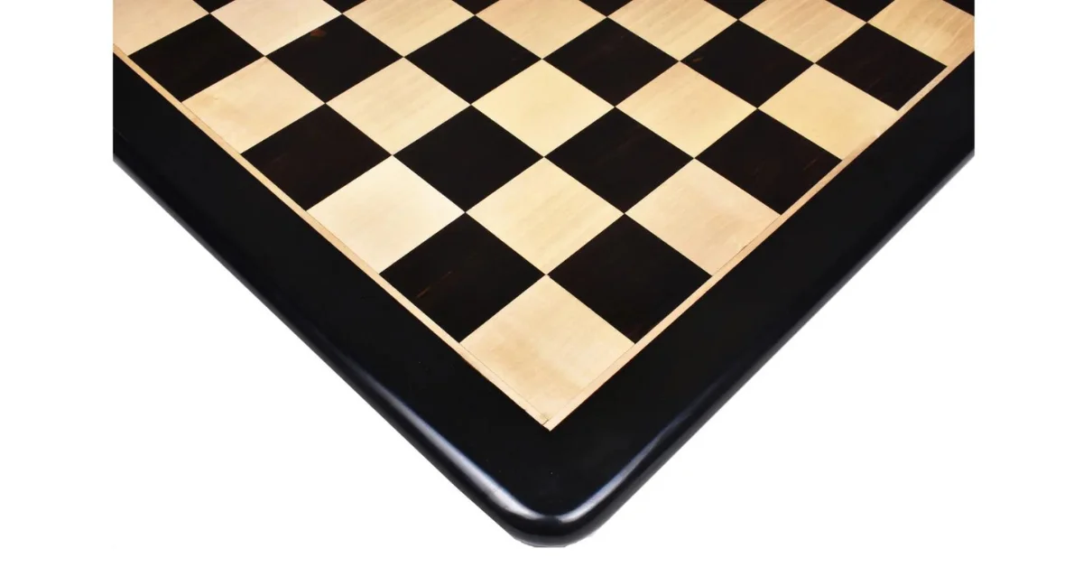Ebony Wood Chess Board