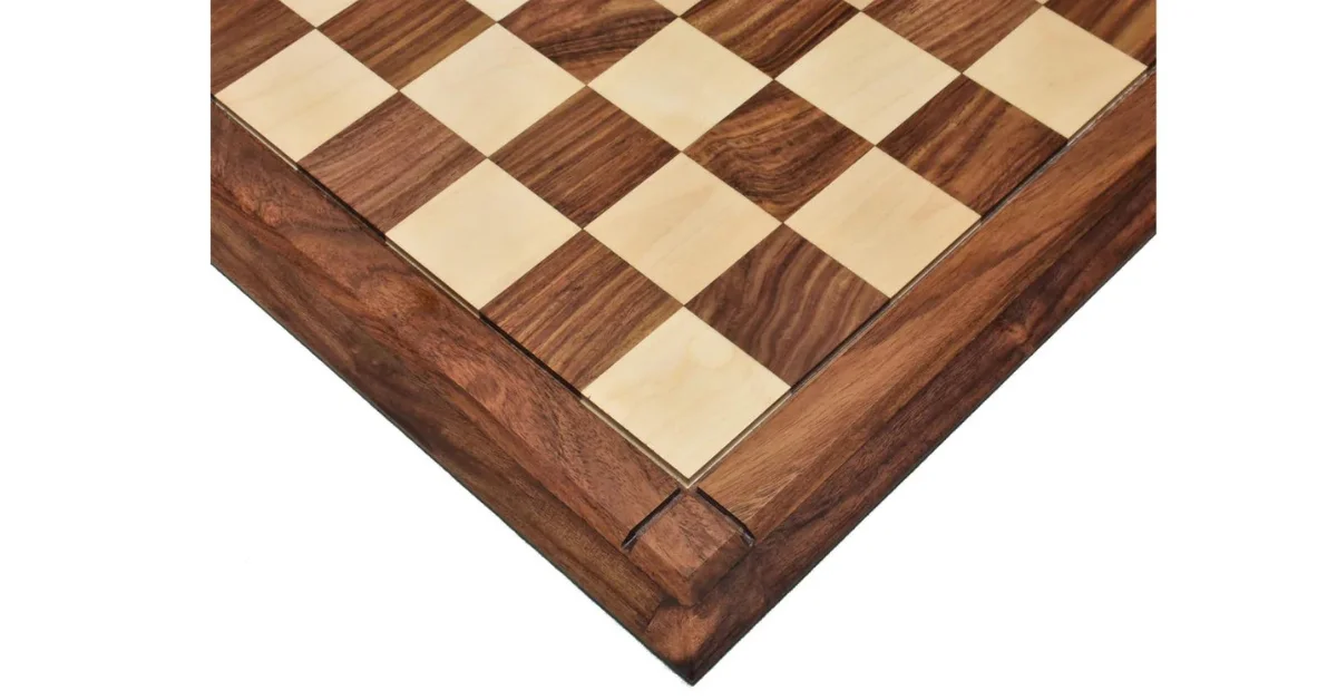 Golden Rosewood Chess Board