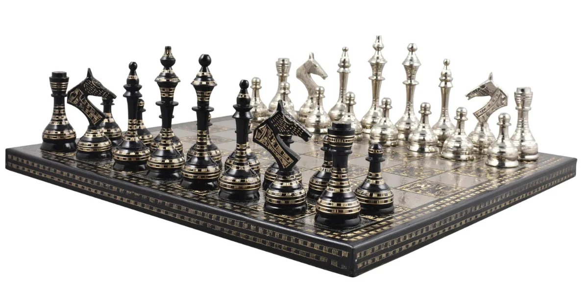 Metal Chess Sets