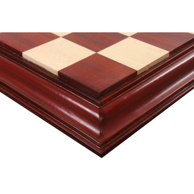 Combo of 4.3" Marengo Luxury Staunton Chess Set - Pieces in Bud Rosewood with Board and Box