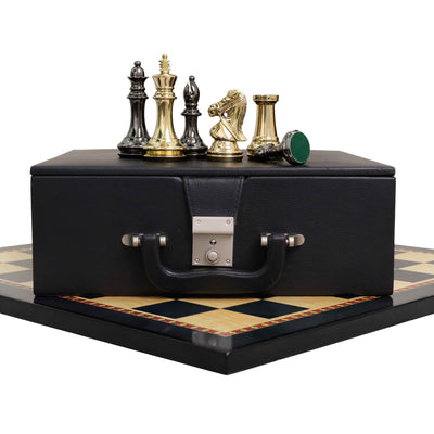 Handcrafted Brass Metal Chess Sets | Royal Chess Mall India