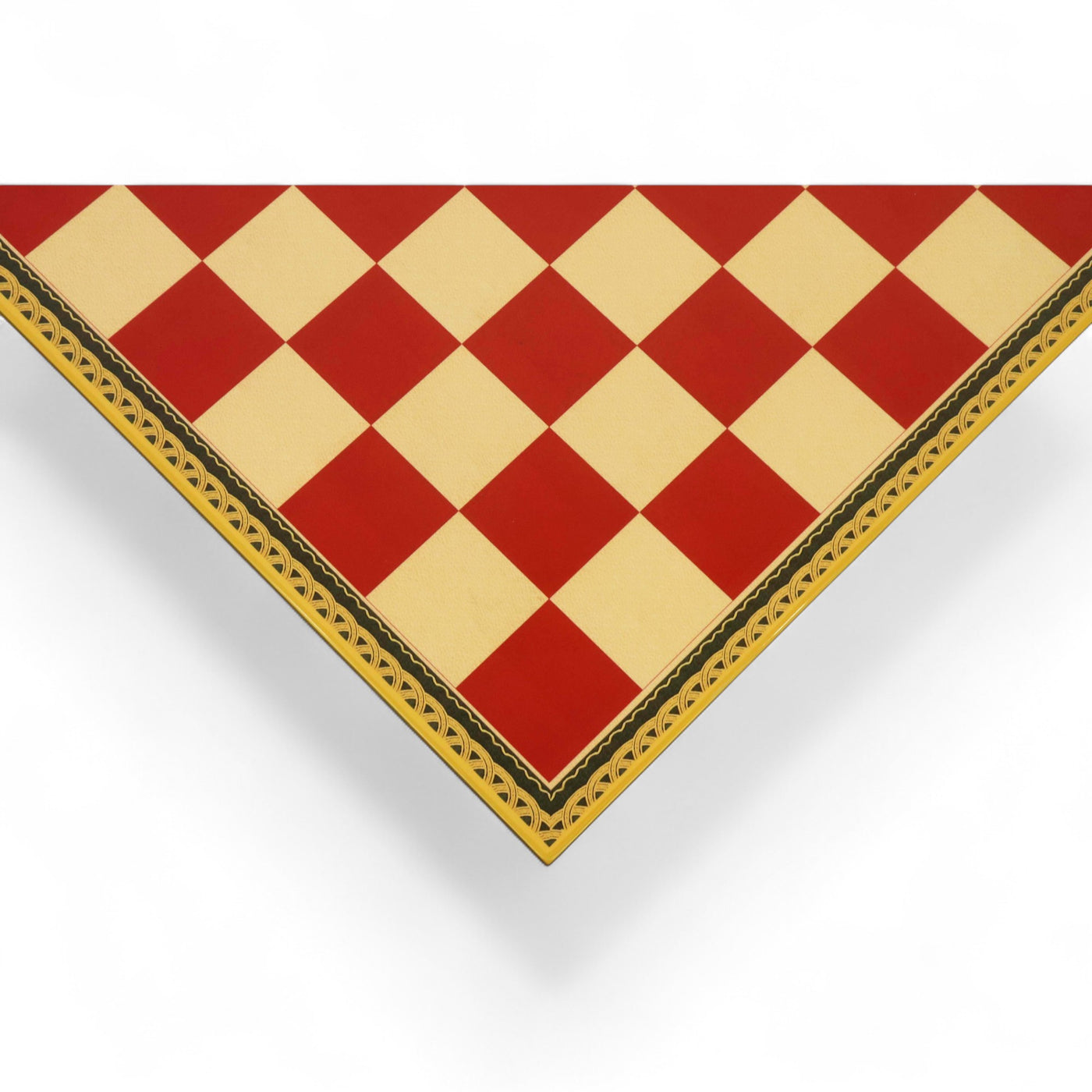 20" Leuchars Wooden Printed Chess Board - 57mm square - Gloss Finish
