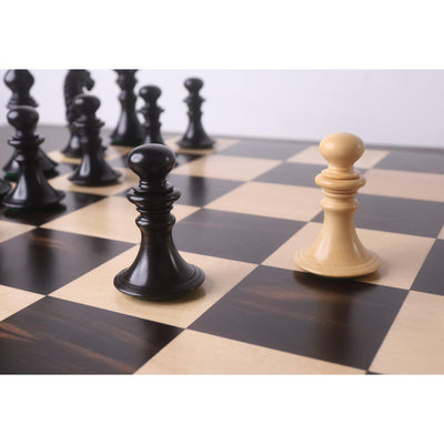 Slightly Imperfect 4.3" Aristocrat Series Luxury Staunton Chess Set- Chess Pieces Only - Ebony Wood & Boxwood