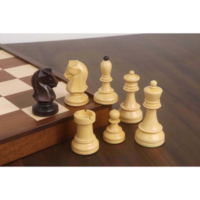 1950s' Fischer Dubrovnik Chess Pieces with Folding Style Dubrovnik Chess Board