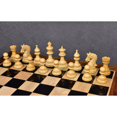 4.3" Napoleon Luxury Staunton Chess Set - Chess Pieces Only -Triple Weighted Ebony Wood