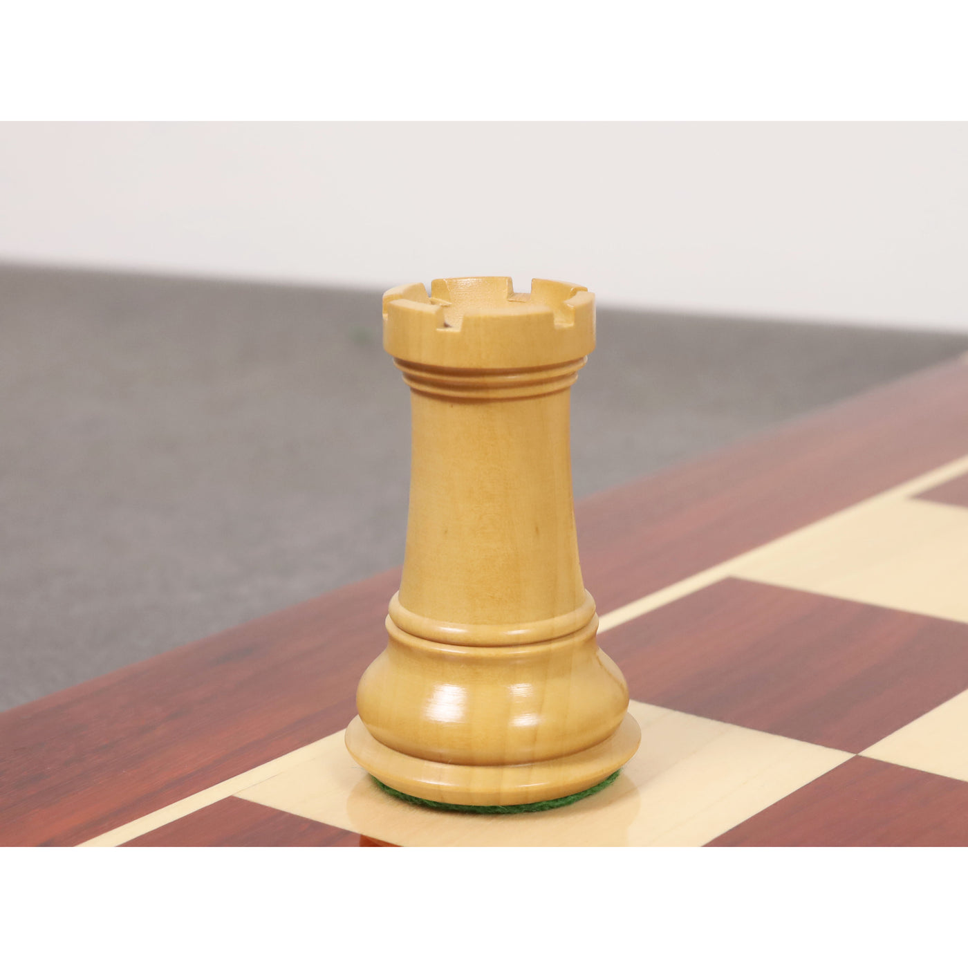 Slightly Imperfect 4.2" American Staunton Luxury Chess Set- Chess Pieces Only-Triple Weighted Budrose Wood