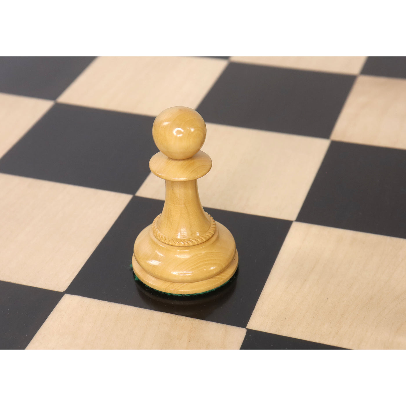 4.5" Imperator Luxury Staunton Chess Set - Chess Pieces Only - Ebony Wood -Triple Weight