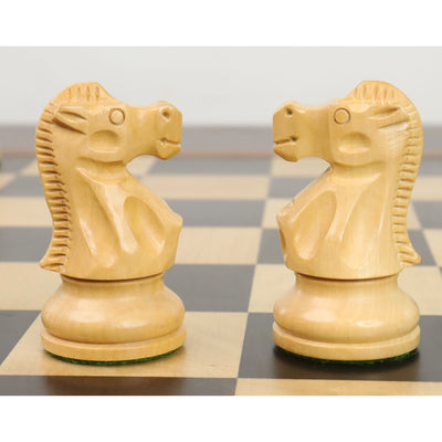 3.8" Reykjavik Series Staunton Chess Set - Chess Pieces Only - Weighted Boxwood