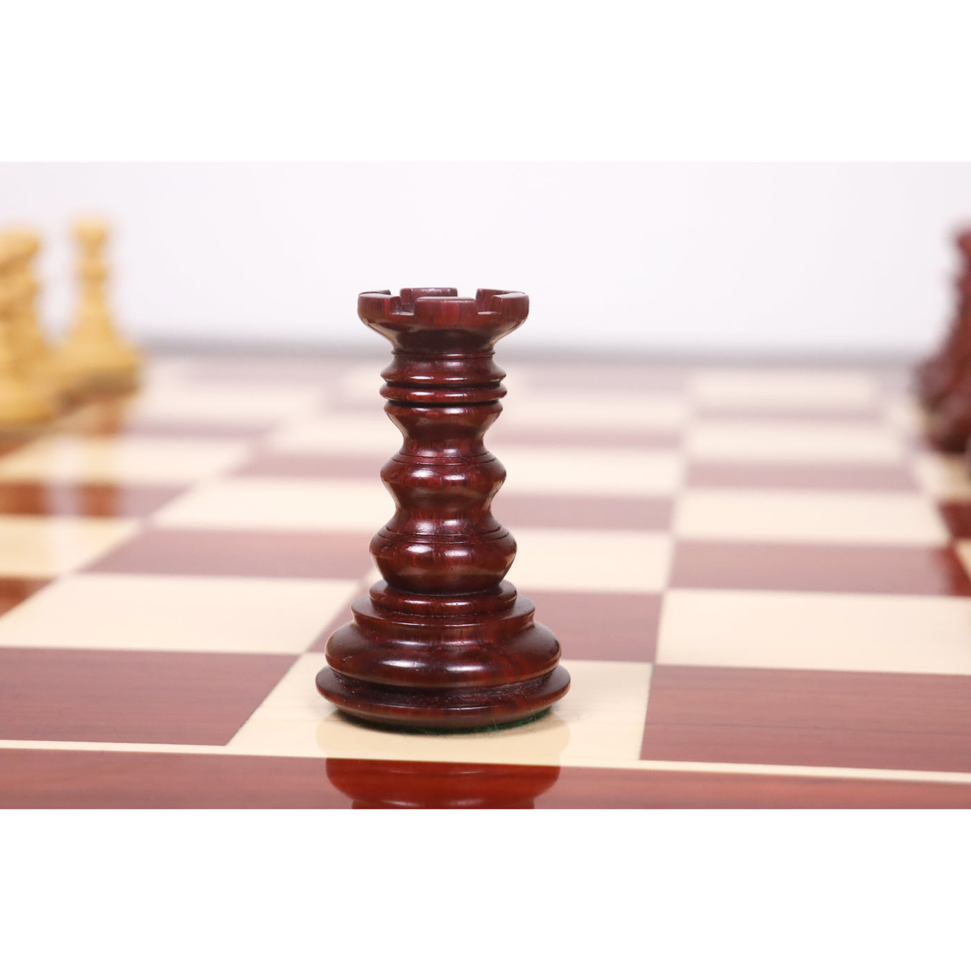 Combo of 4.3" Marengo Luxury Staunton Chess Set - Pieces in Bud Rosewood with Board and Box