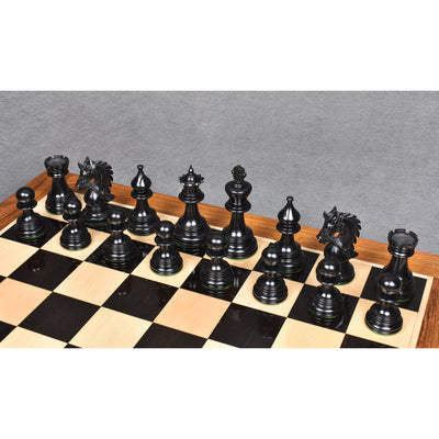 4.3" Napoleon Luxury Staunton Chess Set - Chess Pieces Only -Triple Weighted Ebony Wood