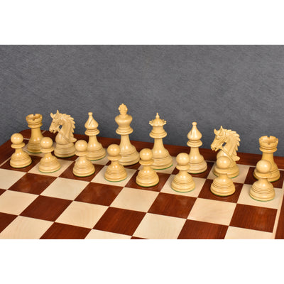 4.3" Napoleon Luxury Staunton Chess Set - Chess Pieces Only -Triple Weight Bud Rosewood