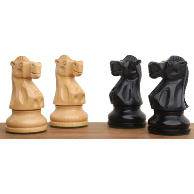 3.8" Reykjavik Series Staunton Chess Set - Chess Pieces Only - Weighted Boxwood