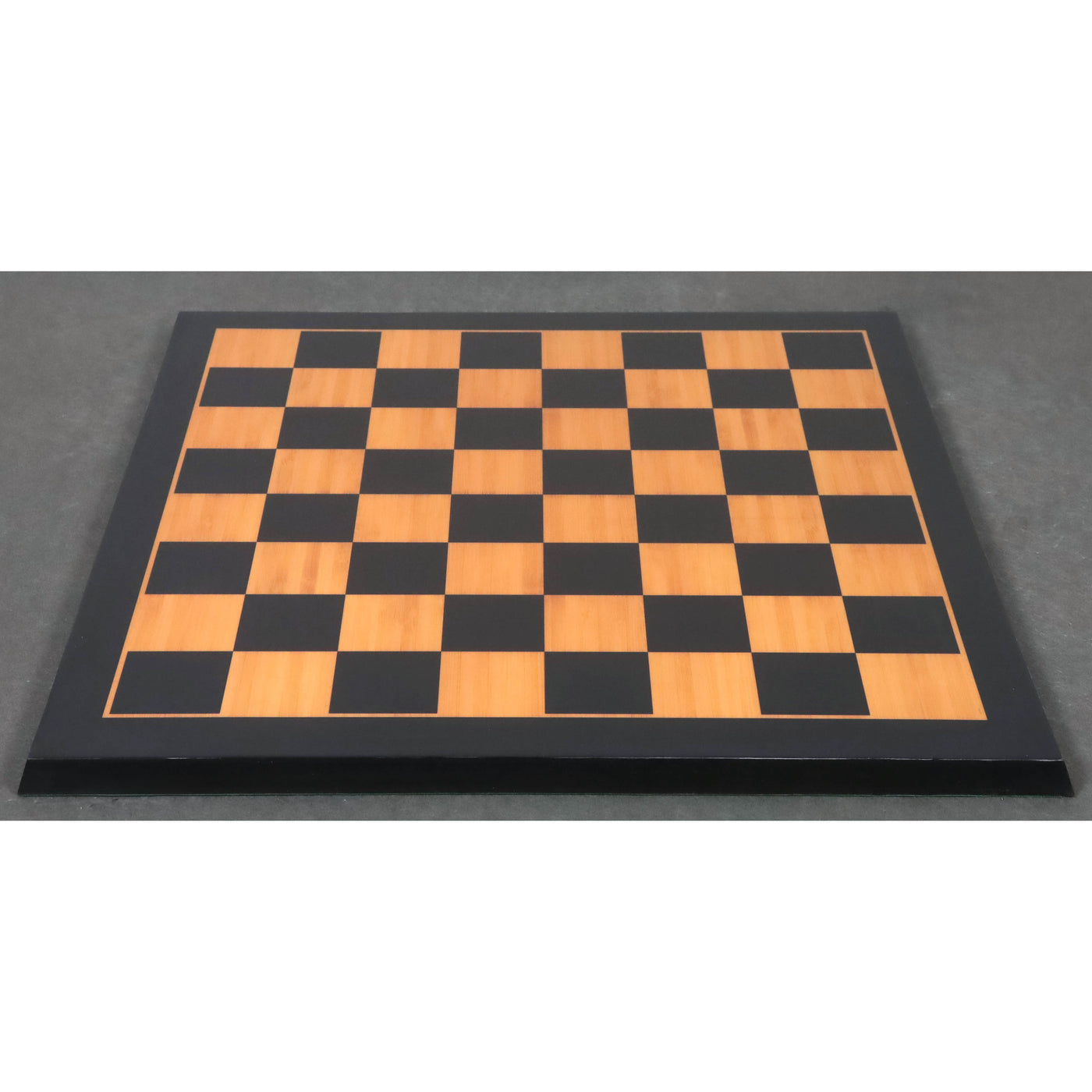 Slightly Imperfect 21" Wooden Printed Chess Board-Antique Boxwood & Ebony- 55mm square- Matt Finish