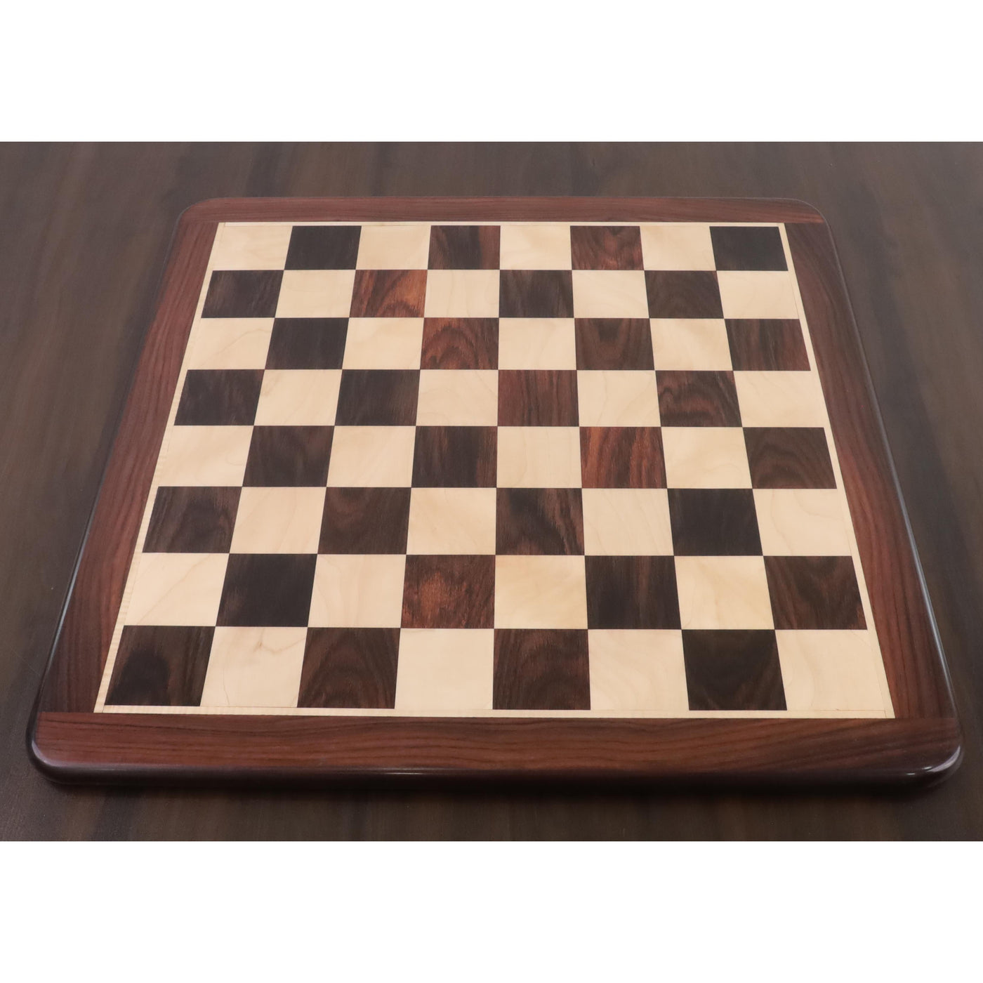 25 inches Large Chess board in Rosewood & Maple Wood - 65 mm Square