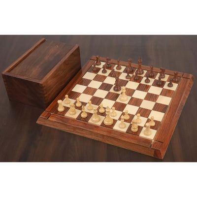 2.4" Pro Staunton Weighted Wooden Chess Set - Chess Pieces Only - Golden Rosewood