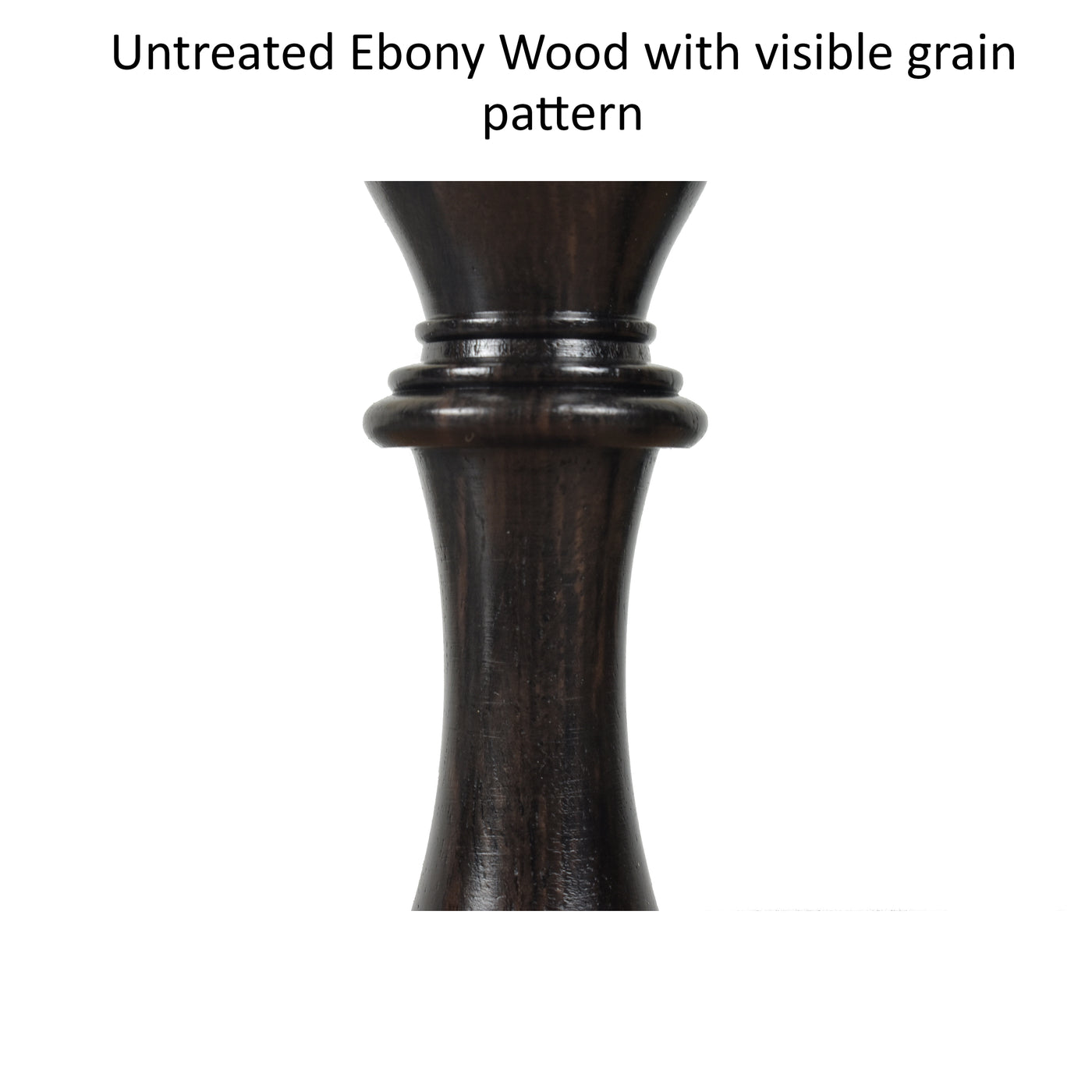 Combo of Chamfered Base Staunton Chess Set - Pieces in Ebony Wood with Board and Box