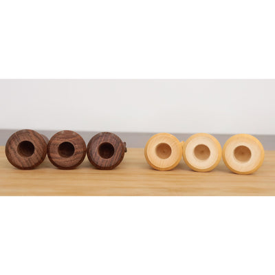 3" Craftsman Staunton Chessnut Air Sensor Compatible Set- Chess Pieces Only- Golden Rosewood