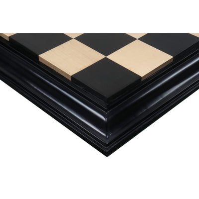 Combo of 4.3" Marengo Luxury Staunton Chess Set - Pieces in Ebony Wood with Board and Box