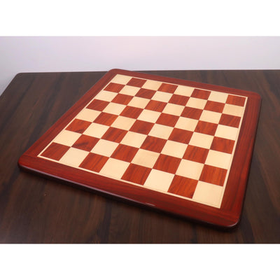 25" Large Chess board in Bud Rosewood & Maple Wood - 65 mm Square