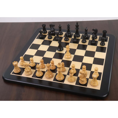 Slightly Imperfect 3.9" Professional Staunton Chess Set- Chess Pieces Only - Weighted Ebony wood