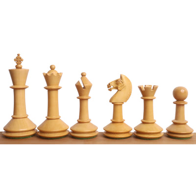 3.5" Monolith Miniature Chess Set- Chess Pieces Only - Rosewood & Boxwood