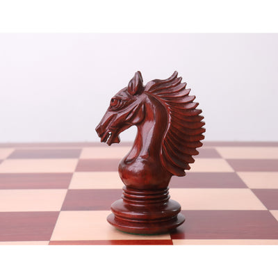 Slightly Imperfect 4.5" Gallant Knight Luxury Staunton Chess Set- Chess Pieces Only - Triple Weighted - Bud Rosewood