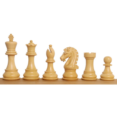 3" Craftsman Staunton Chessnut Air Sensor Compatible Set- Chess Pieces Only- Golden Rosewood
