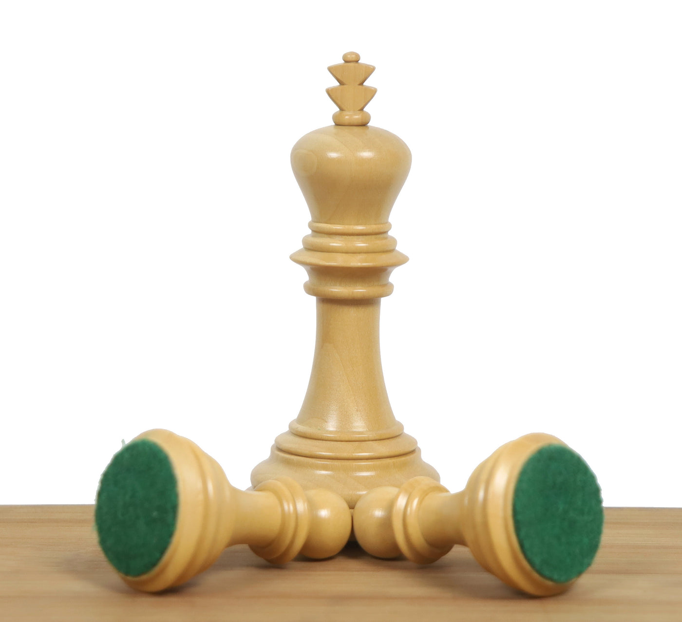 Combo of 3.8" Imperial Staunton Luxury Chess Set - Pieces in Ebony Wood with 21" Ebony Board and Box
