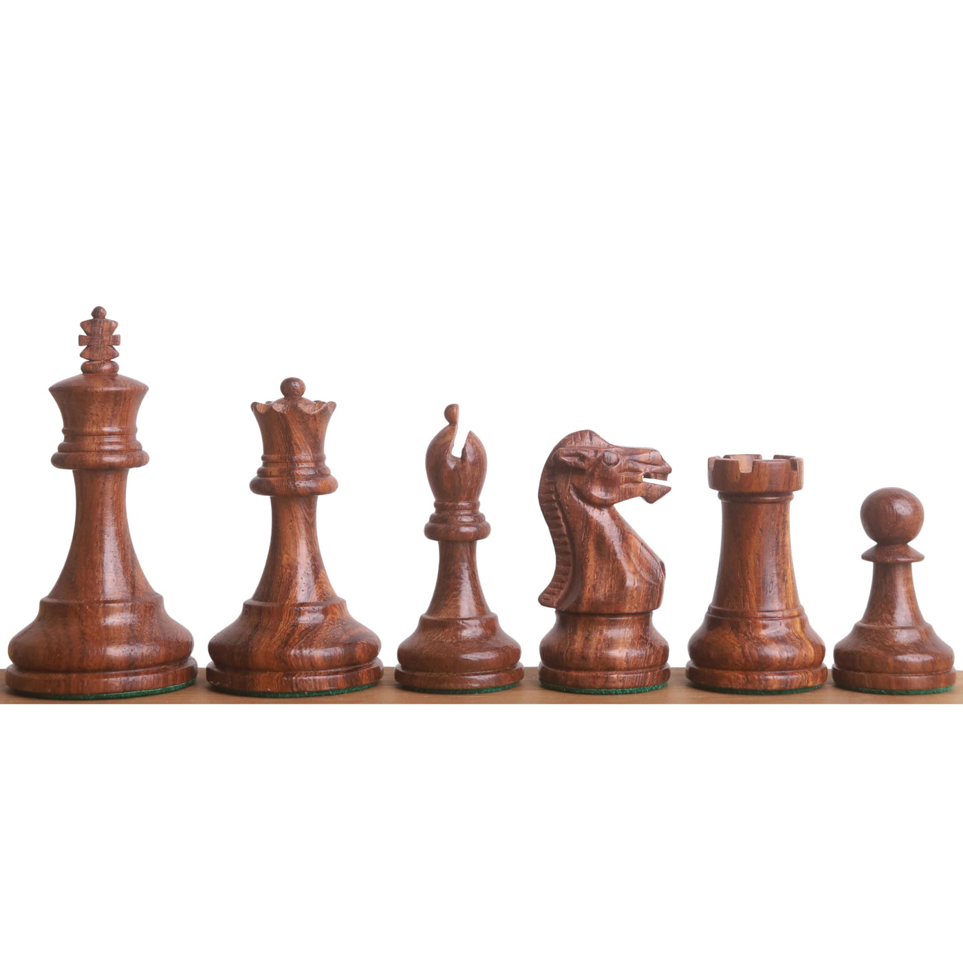 2.4" Pro Staunton Weighted Wooden Chess Set - Chess Pieces Only - Golden Rosewood