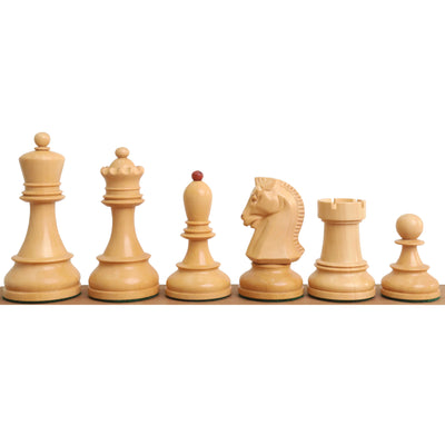 1950s' Fischer Dubrovnik Chess Set- Chess Pieces Only - Bud Rosewood & Boxwood - 3.8 " King