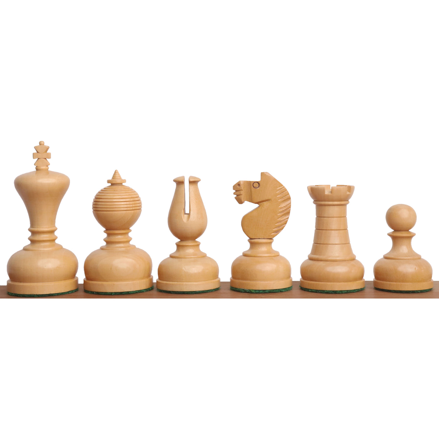 3.1" Library Combo Chess Set - Staunton Chess Pieces with Board and Box- Golden Rosewood