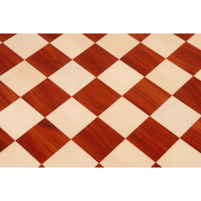 25" Large Chess board in Bud Rosewood & Maple Wood - 65 mm Square