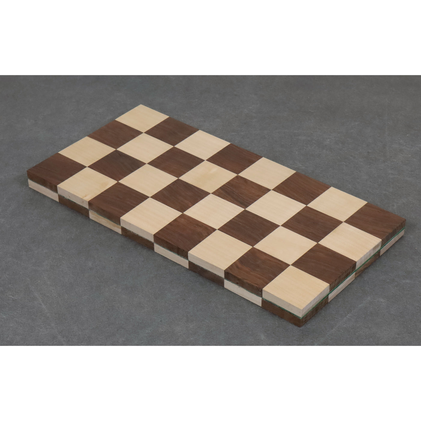 Slightly Imperfect 13'' Solid Wood Roll Up Travel chess board made in Golden Rosewood & Maple wood - 40 mm square size