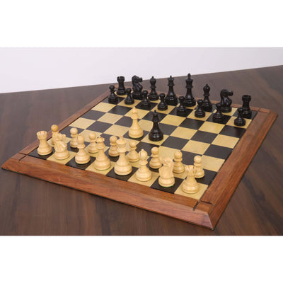 3.8" Reykjavik Series Staunton Chess Set - Chess Pieces Only - Weighted Boxwood