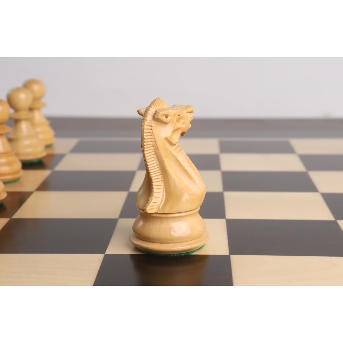 Slightly Imperfect 3.9" Professional Staunton Chess Set- Chess Pieces Only - Weighted Ebony wood