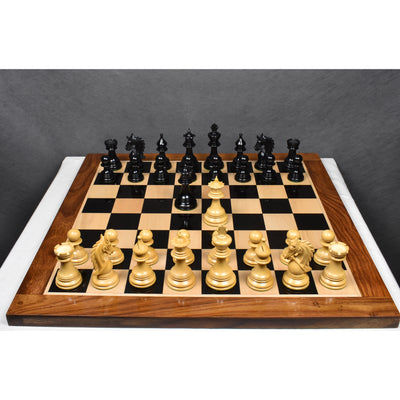 4.3" Napoleon Luxury Staunton Chess Set - Chess Pieces Only -Triple Weighted Ebony Wood