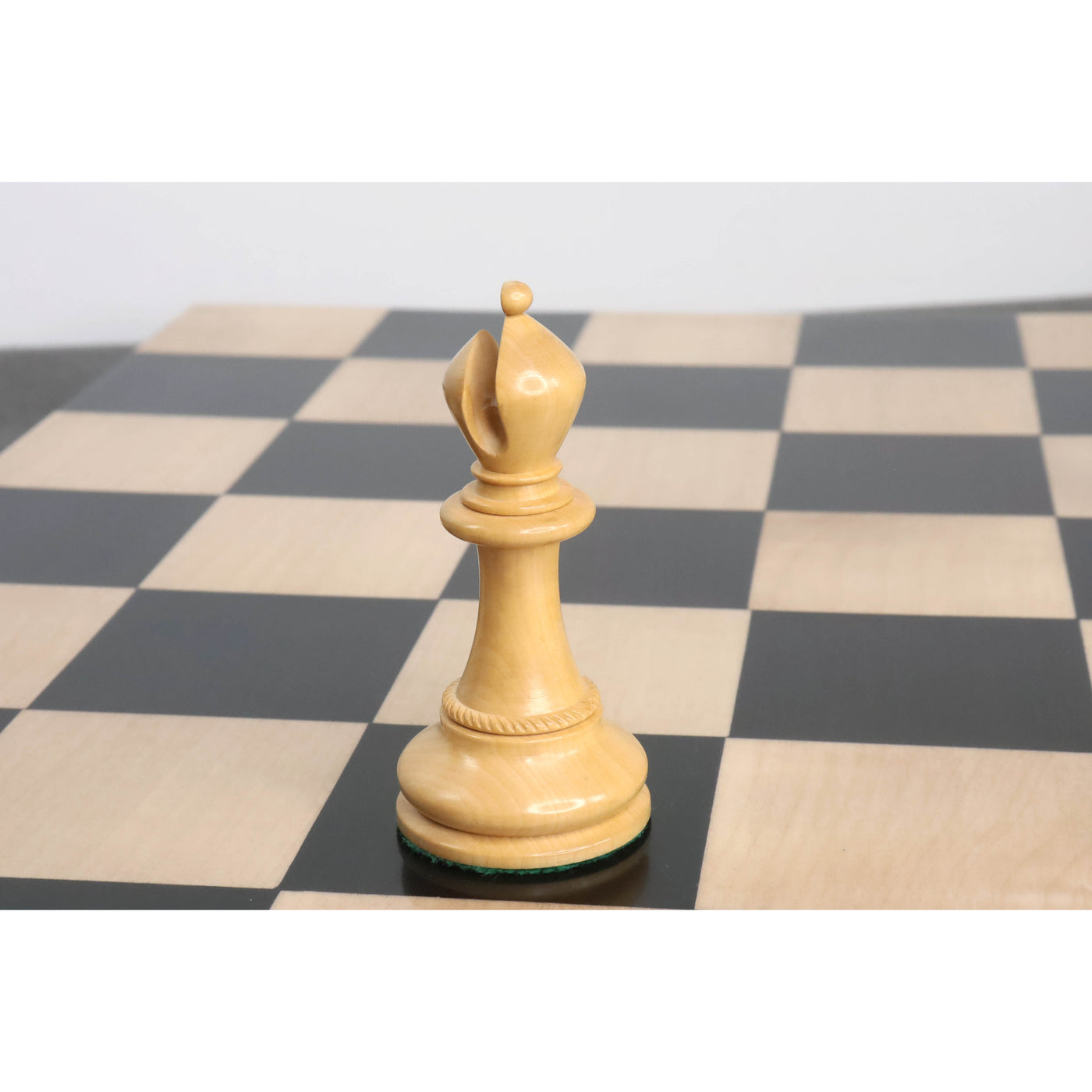 4.5" Imperator Luxury Staunton Chess Set - Chess Pieces Only - Ebony Wood -Triple Weight