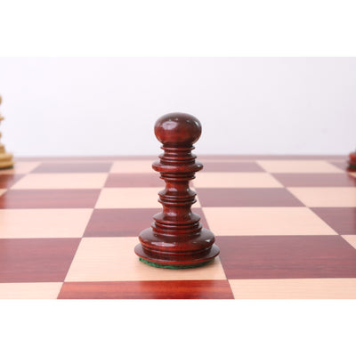 Slightly Imperfect 4.5" Gallant Knight Luxury Staunton Chess Set- Chess Pieces Only - Triple Weighted - Bud Rosewood