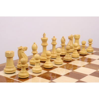 23" Tournament Chess Board Table with 4.1" Pro Staunton Weighted Wooden Chess Pieces - Golden Rosewood