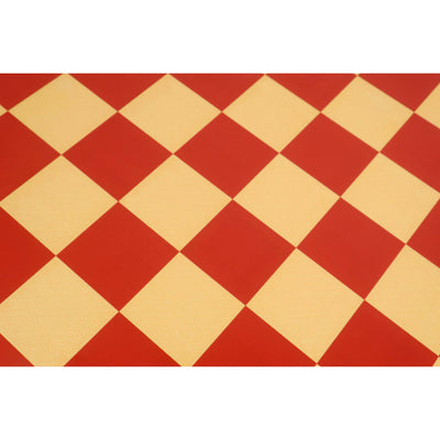 20" Leuchars Wooden Printed Chess Board - 57mm square - Gloss Finish