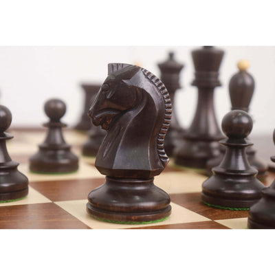 1950s' Fischer Dubrovnik Chess Pieces with Folding Style Dubrovnik Chess Board