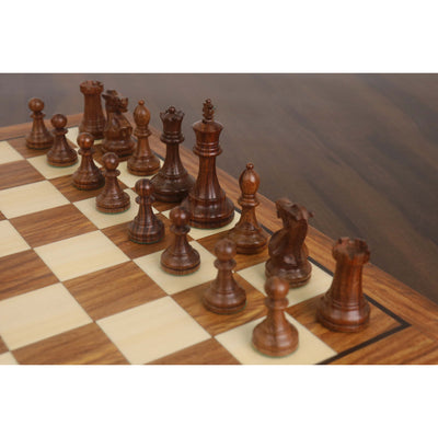 12” Minimalist Staunton Travel Chess Set – Elegant Non-Magnetic Gift Edition