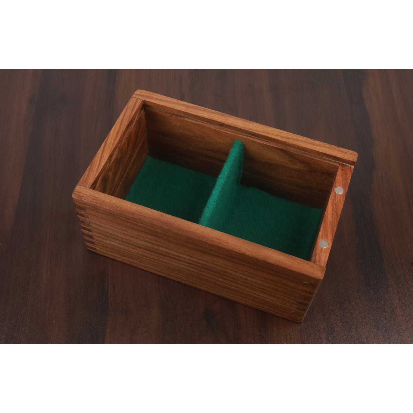 Combo of 2.6″ Russian Zagreb Chess Set - Pieces in Ebonised Boxwood with Board and Box