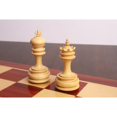 3.3" Moonlit Majesty Luxury Chess Set- Chess Pieces Only - Bud Rosewood & Boxwood