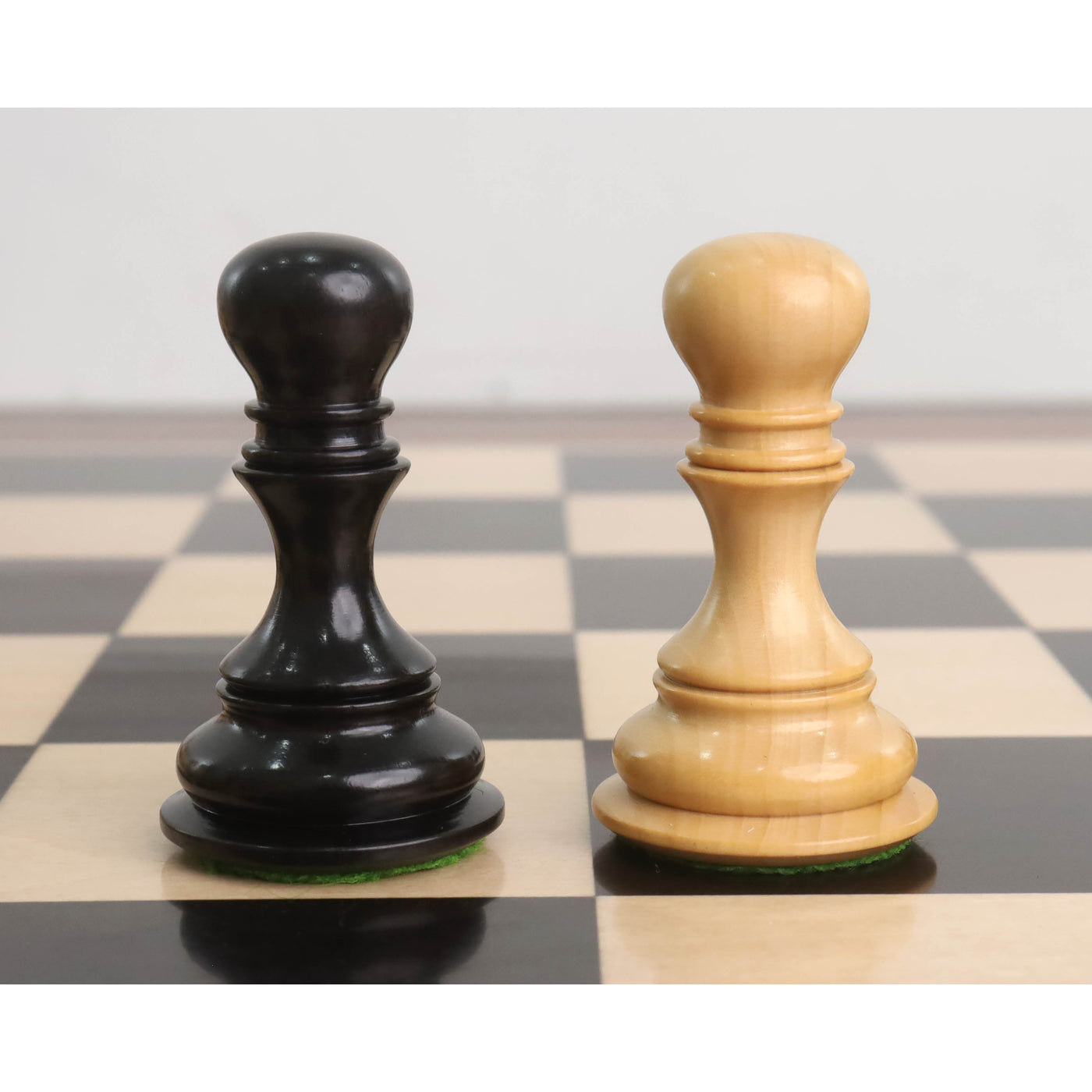 Slightly Imperfect 4.4" Goliath Series Luxury Staunton Chess Set- Chess Pieces Only - Ebony Wood & Boxwood