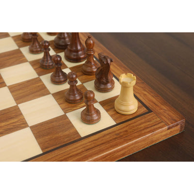 12” Minimalist Staunton Travel Chess Set – Elegant Non-Magnetic Gift Edition