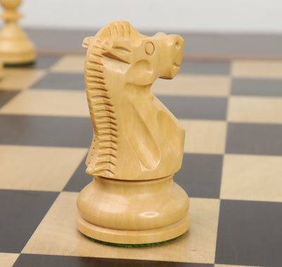 3.8" Reykjavik Series Staunton Chess Set - Chess Pieces Only - Weighted Boxwood